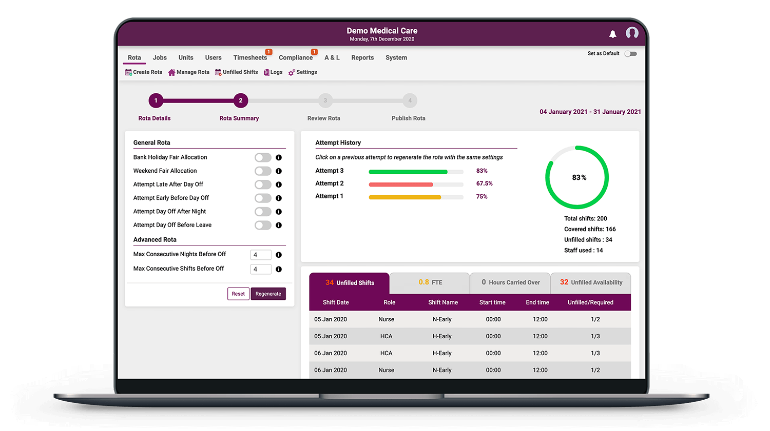 staff management app
